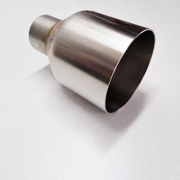 Końcówka wydechu INOX 4 cale 101 mm prosta ze stali nierdzewnej